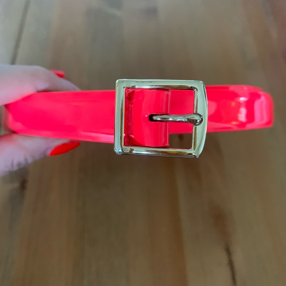 J Crew patent leather belt L